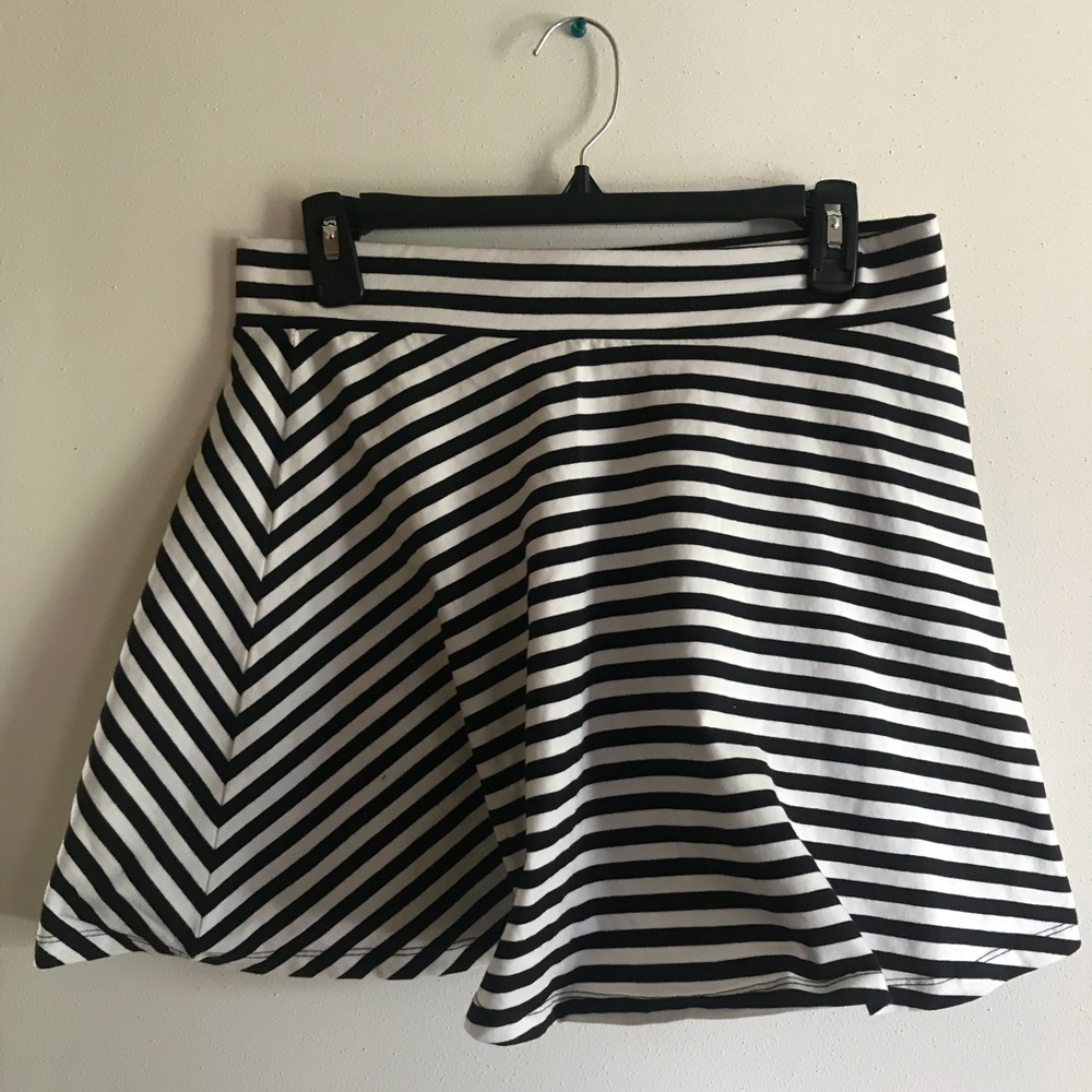 H&M Striped Skirt